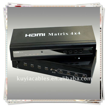 Высокое качество 4x4 HDMI матрица 4 в 4 из HDMI матрицы